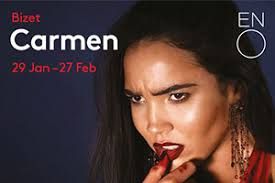 Carmen Playbill (Carmen looking pensive)
